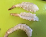 海老の唐揚げ粉焼き。タルタルソース添え♪作り方1写真