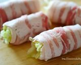 塩もみキャベツの豚肉巻きソテー作り方1写真