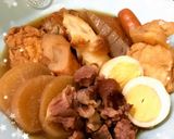 わが家のほっこり牛スジたっぷりおでん作り方5写真