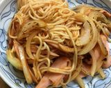糖質0麺で・スパゲッティナポリタン作り方5写真