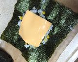 きのことコーン、昆布の佃煮おにぎらず二種作り方3写真