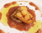 燻製にしたウォッシュチーズと無花果の前菜作り方3写真