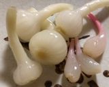 超簡単！アサツキとノビルの球根のピクルス作り方6写真