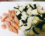 茄子がゴロッとライス少なめオムライス作り方1写真