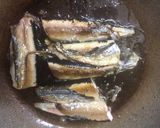 俺流！秋刀魚のカレー炊き込みご飯作り方2写真