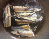 俺流！秋刀魚のカレー炊き込みご飯作り方2写真