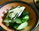 胡瓜と若布の酢の物作り方5写真