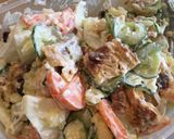 こりゃ〜絶品✨卵焼き入りポテトサラダ♡作り方7写真