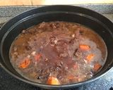 ブフ ブルギニヨン(牛肉の赤ワイン煮)作り方7写真