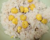 生むき栗でおこわ!！行楽にどうぞ！！作り方5写真
