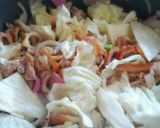 簡単ランチ♪お酢でサッパリ焼きちゃんぽん作り方3写真