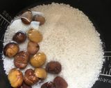 剥き栗で超簡単 栗ご飯作り方1写真