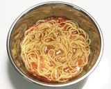 生ハムとトマトの冷製パスタ作り方6写真