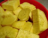 計量スプーンでスイートポテト作り方2写真