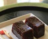 わらび餅入り小倉羊羹作り方13写真