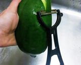青パパイヤのマリネ♪作り方1写真