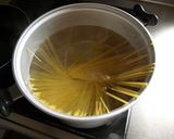 簡単！ねぎ味噌スパゲッティー作り方2写真