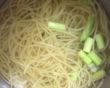 タコとアスパラ ペペロンチーノ作り方6写真