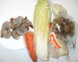 海老と白菜とたけのこと舞茸の簡単な八宝菜作り方1写真
