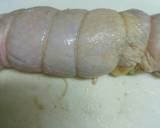 ☆鶏肉のネギ巻き焼き～りんごソース～☆作り方2写真