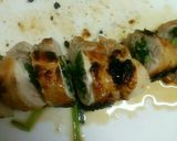 ☆鶏肉のネギ巻き焼き～りんごソース～☆作り方6写真