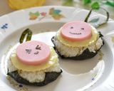 母さんから♡「金メダル」おにぎり✿作り方10写真