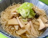 *きのこの温かいそうめん*作り方3写真