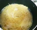 簡単☆サバ缶としめじの和風パスタ作り方2写真