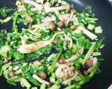 簡単☆サバ缶としめじの和風パスタ作り方4写真