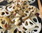 スパイシーつまみレンコンのにんにくソテー作り方5写真