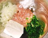 お弁当にも☆お豆腐入りふんわり鶏つくね作り方2写真