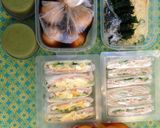 運動会お弁当2016☆覚え書作り方2写真