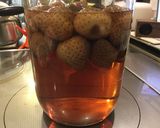 果実酒後のイチゴのジャム作り方1写真