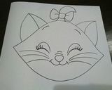 キャラケーキ ディズニー マリー♡作り方1写真