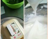 濃い抹茶シフォンケーキ 　15cm作り方4写真