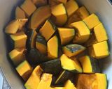 水不要！黄金比のカボチャの煮物＊料亭風作り方3写真