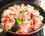豚こま･なす･甘長ししとうの照り焼きだれ作り方5写真