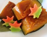水不要！黄金比のカボチャの煮物＊料亭風作り方9写真
