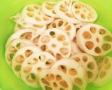 簡単！調味料なし！蓮根ベーコンしそチーズ作り方1写真