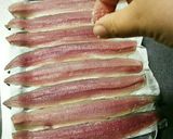 食べやすい秋刀魚ロール（大葉&梅チーズ）作り方1写真