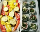 食べやすい秋刀魚ロール（大葉&梅チーズ）作り方7写真
