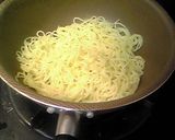 カルシウムたっぷり小魚入り焼きそば作り方3写真