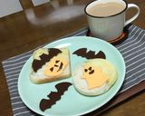 スライスチョコでハロウィンデコパン作り方3写真