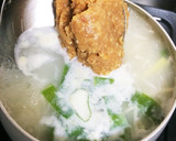えのきと卵のアンサンブル♪ふわとろ味噌汁作り方4写真