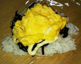 昆布×たまご×マヨで照りたまおにぎり♪作り方4写真