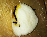 昆布×たまご×マヨで照りたまおにぎり♪作り方5写真