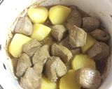豚肉とジャガイモのアドボ風作り方7写真