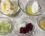 りんごと大根とクランベリーの小鉢作り方2写真