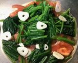 ほうれん草とトマトの彩り酢の物作り方9写真