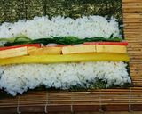 韓国のり巻き キンパ作り方6写真